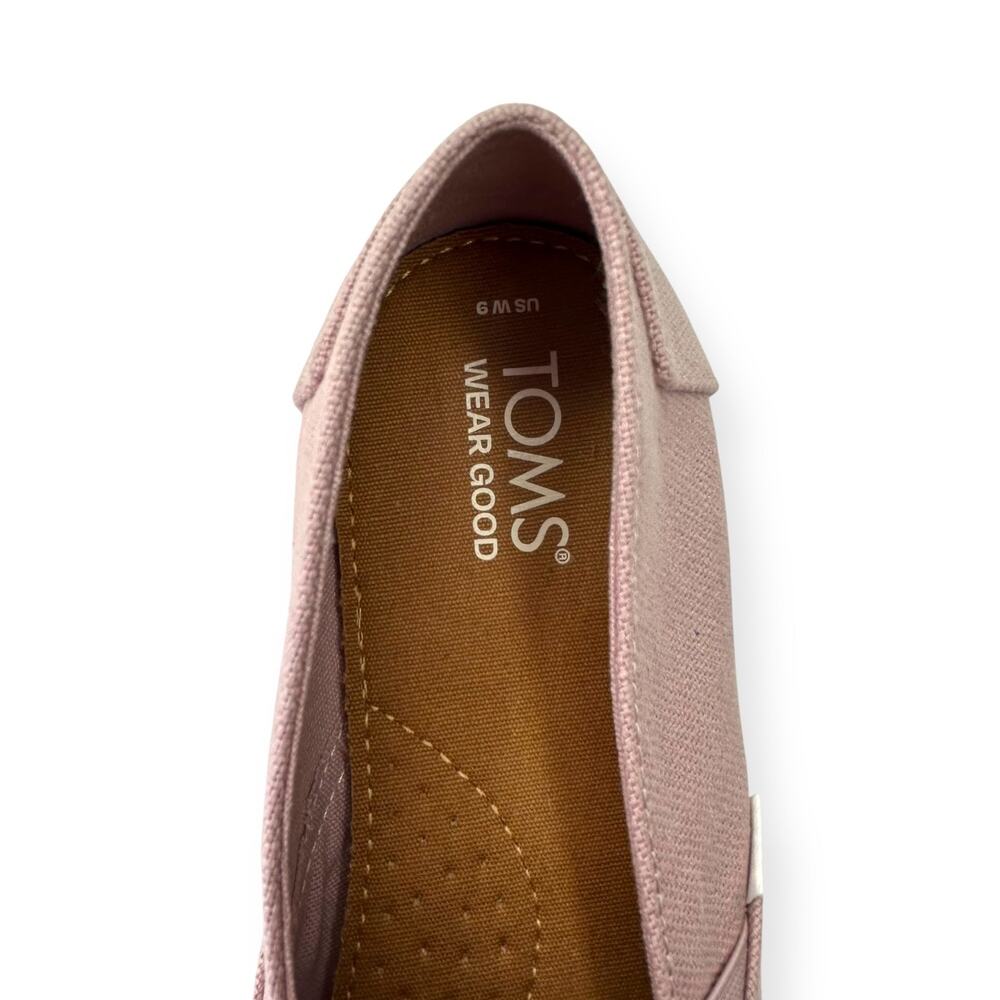 Toms Women's NWT Redondo Flats Size 9 Lilac Oxford Light Pastel Purple #10013760 - Picture 4 of 12